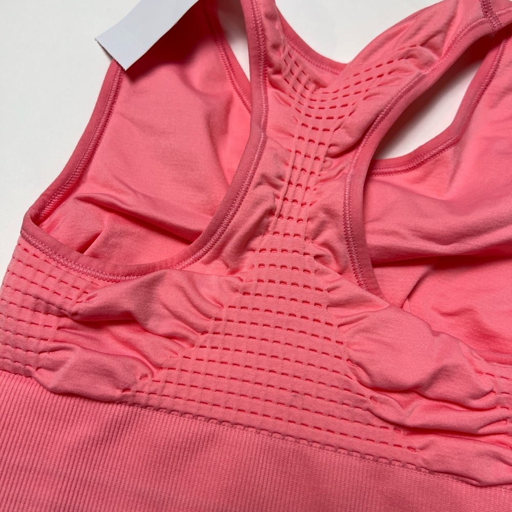 Sweaty Betty Longline Stamina Seamless Sports Bra Calypso Pink Small NWT - Picture 10 of 10